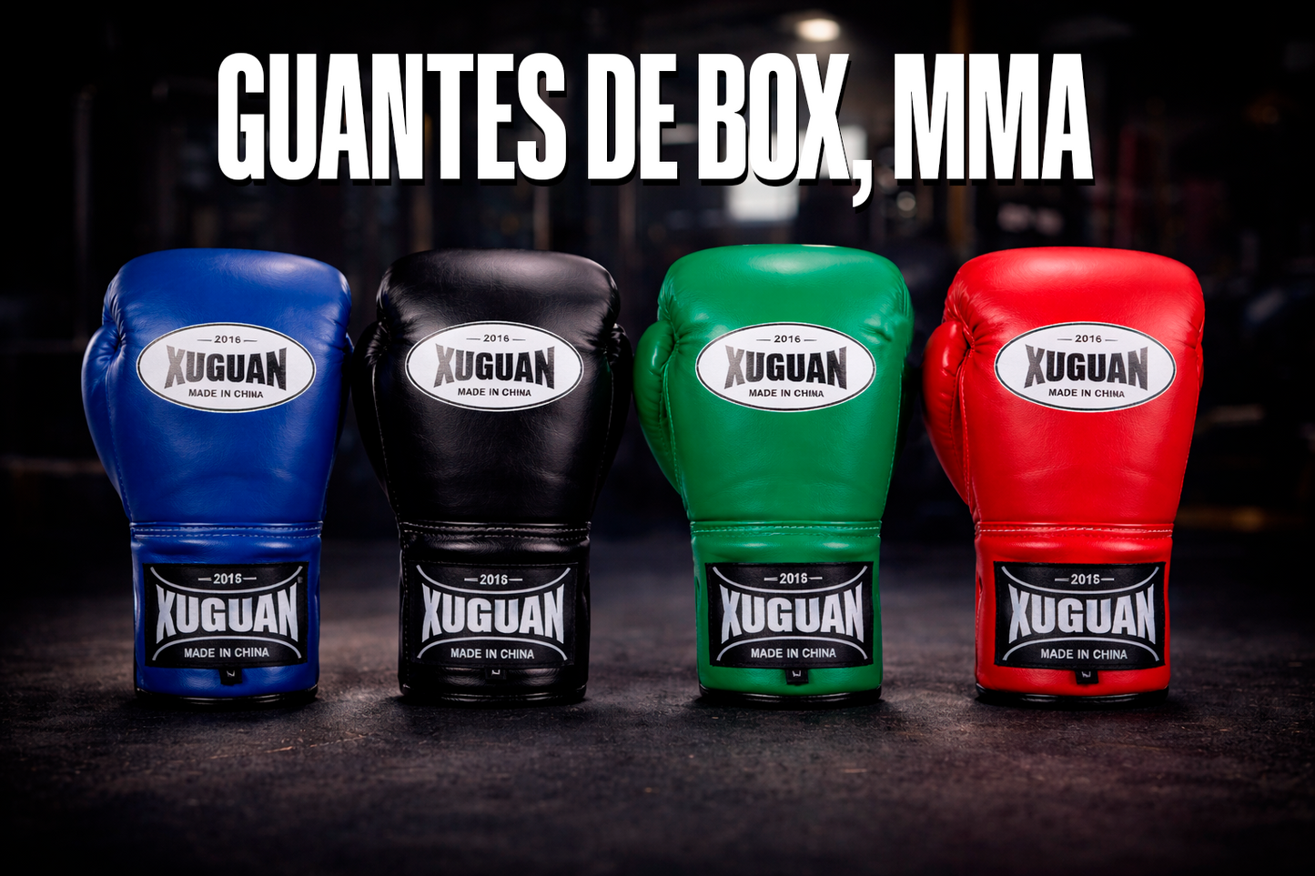 Guantes de Semi Piel BOX, MMA Muay Thai