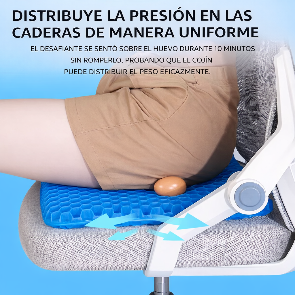 Cojín Ergonómico Refrescante de Gel